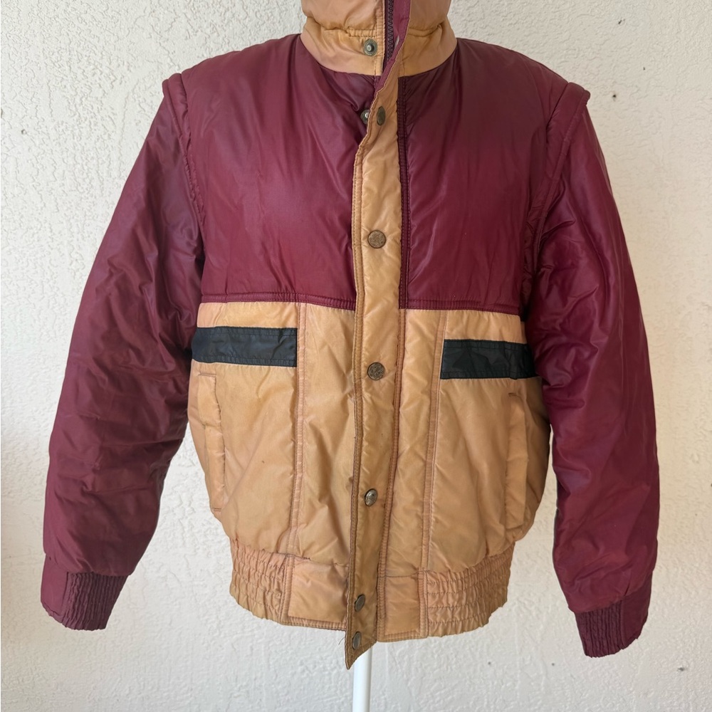 Vintage RARE Alpine Ski Men's Snowboard Ski Jacket MADE IN KOREA Medium Winter